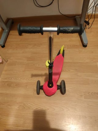 Patinete 3 ruedas rojo