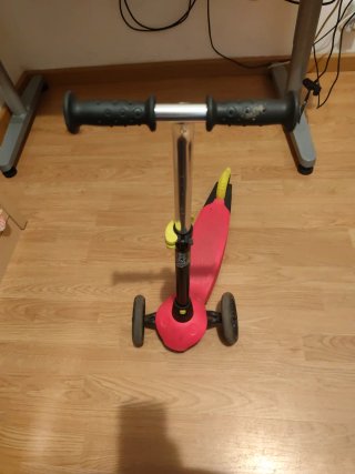 Patinete 3 ruedas rojo