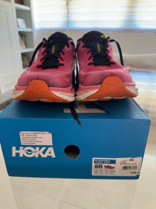 Zapatillas Hoka Clifton 9 Talla 40