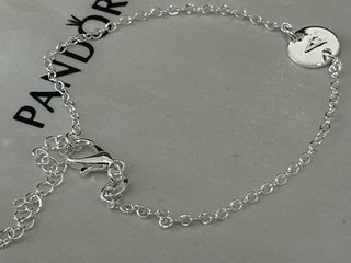 Bracciale cavigliera Argento 925 Lettera A