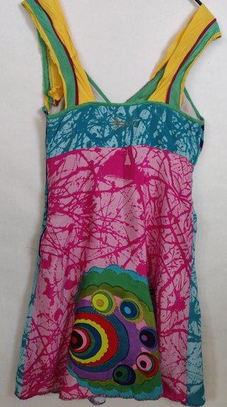 Vestido Desigual Vintage Multicolor Talla S