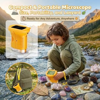 Microscopio Digital Infantil Amarillo