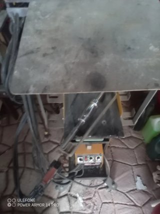 Máquina para quitar bollos de coche con carrito
