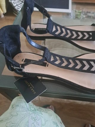 Sandalias Zara Negras Talla 40