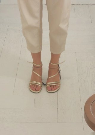 Sandalias doradas Talla 37