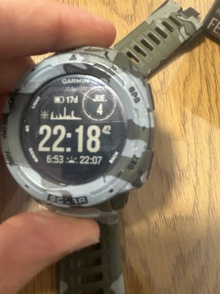 Reloj Garmin Instinct Solar Camo