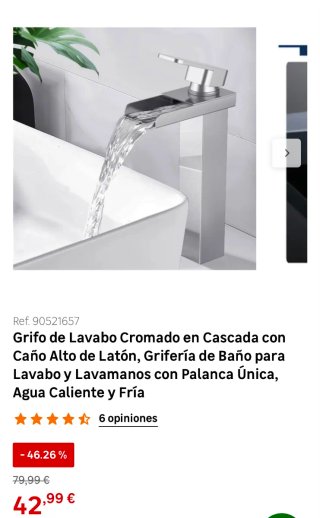 Mueble de baño con lavabo y estantería