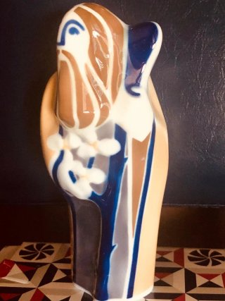 Figura Sargadelos San Pedro de Mezonzo impecable.