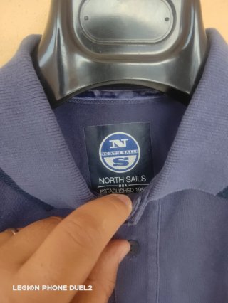 Maglia Polo Uomo North Sails Blu taglia S