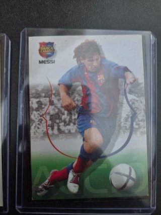 LOTE MESSI FC BARCELONA 2006 – 3 CARTAS ORIGINALES