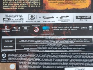 I Am Legend Steelbook 4K UHD Blu-ray