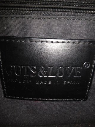 Conjunto Bolso y Cinturón Guts&Love Negro Dorado