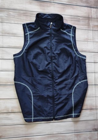 Chaleco Mujer Vintage Azul Marino Talla L