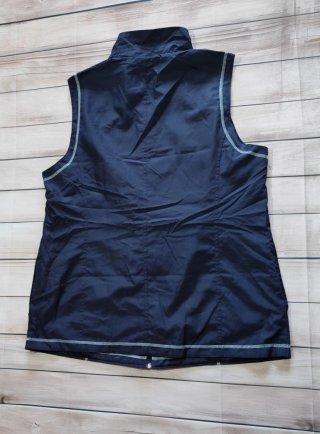 Chaleco Mujer Vintage Azul Marino Talla L