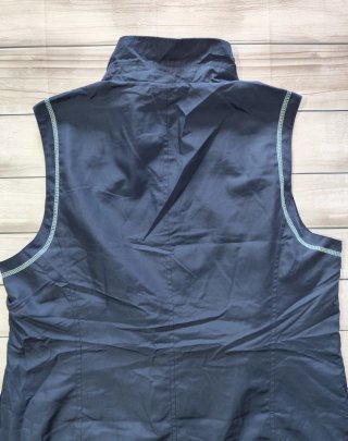 Chaleco Mujer Vintage Azul Marino Talla L
