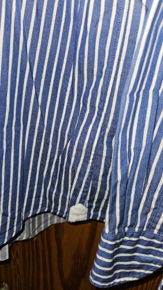 Camisa Tommy Hilfiger Talla L Rayas Azules
