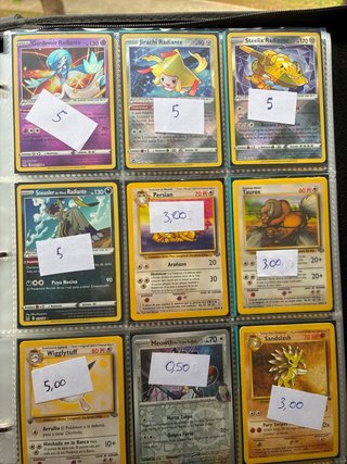 Cartas Pokémon: Roserade, Jigglypuff, Charizard