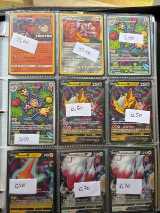 Cartas Pokémon: Roserade, Jigglypuff, Charizard