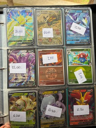 Cartas Pokémon: Roserade, Jigglypuff, Charizard