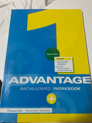 Advantage Student's book. 1Bachillerato