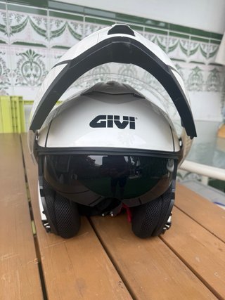 Casco Moto Givi X 21 Challenger Blanco Talla M