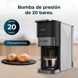 Cecotec Cafetera Cápsulas FreeStyleCompact  4 EN 1