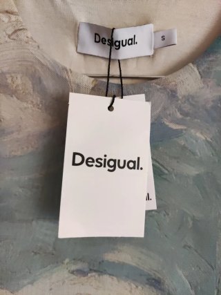 Vestido Desigual Talla S Estampado