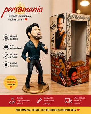 Figura Frankie Ruiz - Escultura Coleccionable