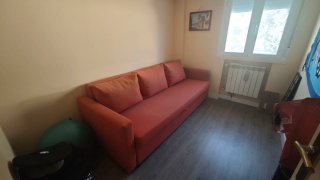 Sofá Cama Ikea 3 Plazas Rojo friheten