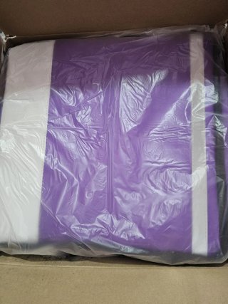 Mochila Delivery Morada SIN USAR