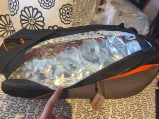 Paletero Bullpadel Advance Negro y Gris