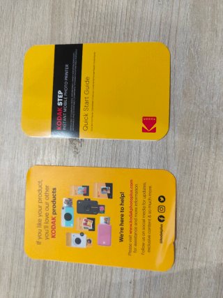 Impresora Fotos Portátil Kodak Step Azul