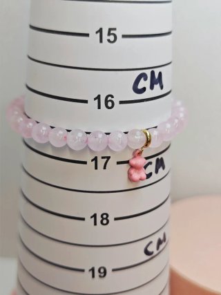 Pulsera TOUS Cuarzo Rosa Oso Bold