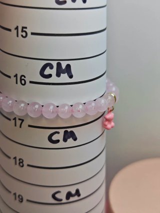 Pulsera TOUS Cuarzo Rosa Oso Bold