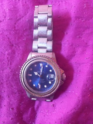 Reloj Rolex Submariner Esfera Azul