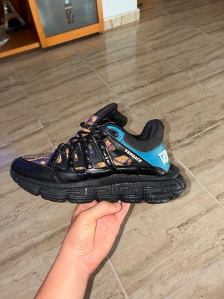 Zapatillas Versace Negras Multicolor