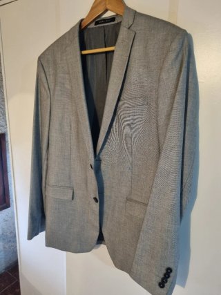 Americana Zara Man Talla 52 Gris