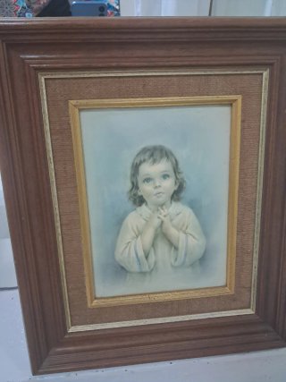 Cuadro niño comunión regalo
