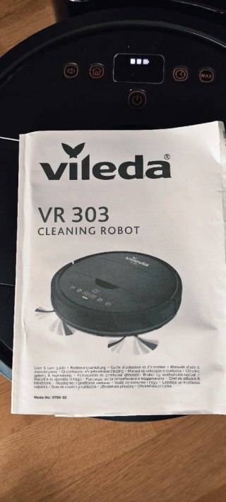 Aspirador Vileda VR 303 tipo Roomba
