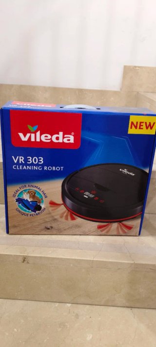 Aspirador Vileda VR 303 tipo Roomba