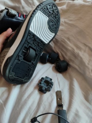 Heelys Zapatillas con Ruedas Negras Talla 37
