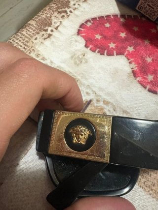 Occhiali da sole Versace neri