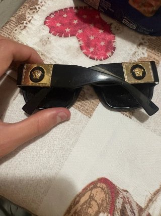 Occhiali da sole Versace neri
