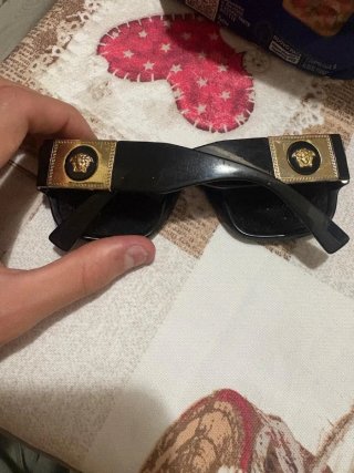 Occhiali da sole Versace neri