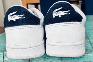 Zapatillas Lacoste Blancas y Azules
