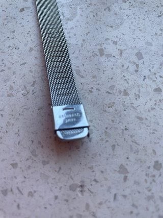 Reloj Lotus Corazón blanco y Plateado