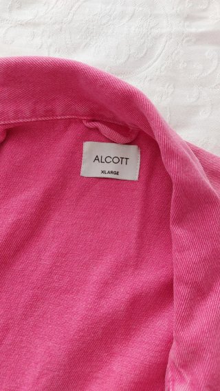 Giubbino jeans Alcott donna rosa XXXXL