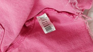 Giubbino jeans Alcott donna rosa XXXXL