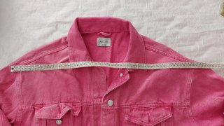 Giubbino jeans Alcott donna rosa XXXXL