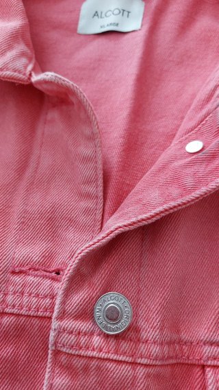 Giubbino jeans Alcott donna rosa XXXXL
